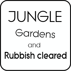 Jungle gardens cleared.