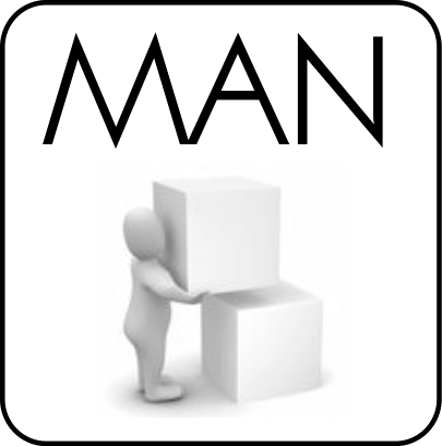 Image depicting a strong man