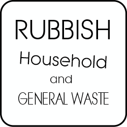 Rubbish, household and general waste collection.